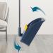 Broom and Dustpan Set - Sweeping Floor and Dustpan with Long Handle | Household Cleaning Accessories for Kitchen Living Room Bedroom Balcony Study Laundry Garage - Buy Online on GoSupps.com