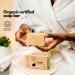 SoapFactory Organic Soap Bar - Patchouli & Ylang Ylang | 100% Natural Facial Cleanser | Vegan Cruelty-Free Handmade | 3.88 Ounce - Buy Online on GoSupps.com
