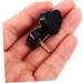 CALLARON Heart Shaped High Heel Pads - 2 Pairs of Heel Repair Tips & Caps for High Heels | Durable PVC Black Shoe Accessories - Buy Online on GoSupps.com
