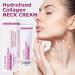 Buy 4-Piece Hydrolyzed Collagen Neck Firm Cream - Anti-Aging Moisturizing & Brightening Neck Care - Buy Online on GoSupps.com