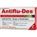 ANTIFLU-DES Cold and Flu Symptom Relief Fever Reducer 24 Capsules (2 Boxes) - Buy Online on GoSupps.com