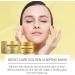 Buerfu Moisturizing Peel Facial Film - Firming Peel Face Masque - Fine Lines Removal Brightening Golden Sleep Masque Facial Film Reduces Large Pores For Home - Buy Online on GoSupps.com