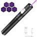 YEHUOT Long Range Tactical Blue Purple Laser Beam Flashligh with USB Charging,Adjustable Focus Light Pointer for Night Astronomy Outdoor Camping and Hiking - Buy Online on GoSupps.com