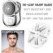 Mini-Shave Portable Electric Shaver for Men - Compact Type-C Rechargeable Pocket Shaver | Travel Essentials - Black - Buy Online on GoSupps.com