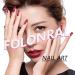 Fall Press on Nails - Medium Coffin Brown Gradient with Maple Leaf Designs | 24Pcs Acrylic Glitter Nails for Thanksgiving | Glossy Glue on Fake Nails for Women - Buy Online on GoSupps.com