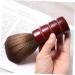 FOMIYES Dusters for Cleaning Hair Cutting Brush Neck Duster Face Duster Neck Brush Broken Hair Hairdressing Tool Wooden M Red - Buy Online on GoSupps.com