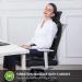 Snailax Memory Foam Massage Seat Cushion with Heat - 6 Vibration Nodes, 2 Heat Levels - Office & Home Chair Pad in Black - Buy Online on GoSupps.com