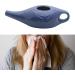 250ml Ceramic Pot Nose Cleaning Pot for Removes Nose Washing Blue 19x9x6cm - Buy Online on GoSupps.com