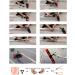 5-12m Extension Pole Window Washer Combo Telescopic Pole for Window Cleaning Extension Pole for Cleaning Windows(50cm Brush 10m pole) 35cm Brush Head 5M/17FT - Buy Online on GoSupps.com