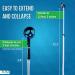 Mobile Pro Shop Aluminum Alloy Golf Ball Retriever - Telescopic & Spring Release - Extends up to 12 Feet - Ideal Golf Accessory for Women & Men - Buy Online on GoSupps.com