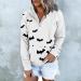 Halloween Costumes Casual Long Sleeved Zippered Tie Hat Sweater Womens Plain Zip up Hoodie White Small - Buy Online on GoSupps.com