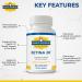 Simple Promise - Xetina 20 Lutein and Zeaxanthin Supplements - Essential Support for Eye Health with Vitamins E Eyebright Zinc Grape Seed Extract Rutin & Bilberry - 60 Capsules - Buy Online on GoSupps.com