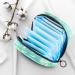 MUOOUM Green Tie Dye Music Notes Sanitary Napkin Storage Bag Portable Period Bag for Women Teen Girls Menstrual Cup Pouch Nursing Pad Holder Multi-colored 6 - Buy Online on GoSupps.com
