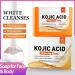 Skin Brightening Soap - Kojic Acid Soap for Dark Spots - Face Cleanser Soap - Dark Spot Remover Soap Bar - Clean Skin Oil Antioxidant Moisture - Skincare Beauty Product for All Type Skin - Buy Online on GoSupps.com