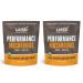 Laird Superfood Organic Performance Mushroom Blend with Chaga Cordyceps Lion's Mane and Maitake for Energy and Cognition 3.17 oz. Bag Pack of 2