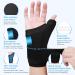 Tolaccea Thumb Brace Wrist Ice Pack for Arthritis Pain Relief - Reusable Soft Gel Cold Pack for Hot & Cold Therapy - Thumb Splint for Tendonitis & Joint Sprain Support - Buy Online on GoSupps.com
