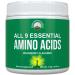 All 9 Essential Amino Acids Powder with 26 Clinical Studies. EAAs 32X Effective vs BCAA/BCAAS Branched Chain Aminos. Pre or Post Workout EAA Supplement. Perfect for Energy Muscle Growth. Wildberry