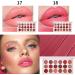 Lip Gloss Lip Palette - Waterproof Matte Lip Palette | Waterproof and Sweatproof Lipstick Palette Lip Cream Palette Portable Lip Gloss for Women Small a - Buy Online on GoSupps.com