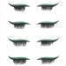 Strong Stickiness False Eyelashes Stickers - Reusable Thick Eyelashes for Festivals & Parties - Shop Green Now - Buy Online on GoSupps.com