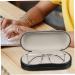 Healvian 2-in-1 Double-Layer Glasses Case Stylish PU Storage Box for Outdoor Travel - Brillenetui & Glasses Holder in Rosa - Buy Online on GoSupps.com