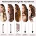 LAYADO 5 in 1 Curling Wand Set - 3 Barrel Hair Waver & 4 Interchangeable Ceramic Curling Tongs - Ideal for Long, Medium, Short Hair - Buy Online on GoSupps.com