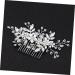 Ipetboom Wedding Hair Comb Tiara Combs Crystal Hair Comb Rhinestone Hair Comb Rhinestone Comb Bride Wedding Millet Beads Bride Comb - Buy Online on GoSupps.com