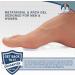 Dr. Frederick's Original Self-Adhesive Metatarsal and Arch Support Gel Pads (Large) - 2 Pieces - Ball of Foot Cushions for Plantar Fasciitis - W8.5-11.5 | M7.5-11 - Buy Online on GoSupps.com