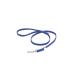 IDC Color & Gray rubberized leash 14 mm x 1 m with loop blue-grey Blue-grey 14 mm x 1 m (with loop)