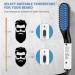 Electric Beard Straightener Brush - Portable PTC Heating Comb for Men's Hair Styling - Buy Online on GoSupps.com