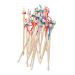 Dewedrt Bamboo Japanese Doll Ear Wax Pick Spoons Earwax Remover 20pcs