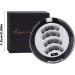 Besreey Magnetic False Eyelashes False Eyelashes No Glue Magnetic Eyelashes | Reusable Soft Fake Lashes Comes in Magnetic Box Easy to Apply Long-Lasting Ks02-4 - Buy Online on GoSupps.com