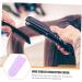 Heat Resistant Hair Curler Insulation Pouch - Silicone Travel Storage Bag for Curling Iron - 20x10cm Purple - Buy Online on GoSupps.com