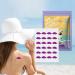  Wezalget Sunscreen Reminder Stickers UV Sunscreen Plasters SPF Sensing 24 Count - Pack of 5 Sunscreen Reminder Stickers for Sunburn Prevention - Buy Online on GoSupps.com