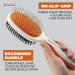 Wahl Premium Pet Double Sided Pin Bristle Brush - Model 858501 | Removes Loose Hair, Stimulates Skin, Creates Soft Coat Shine - Buy Online on GoSupps.com