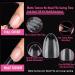 UNA GELLA 504pcs Short Almond Press on Nails - Full Cover Acrylic Oval Gel Nail Tips for DIY Nail Salon - 12 Sizes False Nails - Buy Online on GoSupps.com