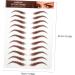 Hemoton 10 Sheets sticker eyebrow stickers peel off simulation eyebrow grooming shaping eyebrow 1 count (Pack of 1) Brownx2pcs - Buy Online on GoSupps.com