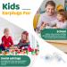 NAIICUTE Fly Earstops for Kaften (6-12 Years) - 2 Pairs Noise-Reducing Earplugs (25dB) for Home School & Leisure | Focus & Comfort - Buy Online on GoSupps.com