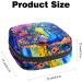 Women's Bonds Storage Bags - Portable Halter Oil Painting Peacock Period Kit | Colorful Feminine Product Bag - Buy Online on GoSupps.com