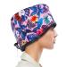 SPTHTHHPY Hair Steamer Heating Cap for Deep Conditioner,Hair Care Hat with Electric Hair Spa Beauty Steamer Nourishing Hot Head Care Hat Hair Thermal Treatment Cap for Home Use Flower