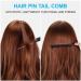 IKOCO Hair Loop Tool Set with Topsy Tail, Rat Tail Comb, and 400 Rubber Bands for Hair - Buy Online on GoSupps.com