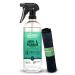 Bio -chem acrylic and plexiglass cleaner - 750 ml + microfiber cloth - glass cleaner for the material -gentle cleaning of windows made of plexiglass and acrylic glass 2) 0.75 l (spray bottle + microfiber cloth)