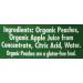 Native Forest Organic Sliced Peaches 15oz Cans (Pack of 6) - Buy Online Now! - Buy Online on GoSupps.com