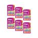 Blistex Fruit Smoothies Lip Moisturizers 3 Sticks 0.10 oz each Pack of 6