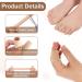 Cutting Silicone Toe Protection - 3 Piece Gel Cushion for Corns & Callus Relief - Toe & Finger Tube Bandage - Available in 3 Sizes - Buy Online on GoSupps.com