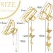 3PCS Butterfly Hair Clips Gold Butterfly Hair Claw Clip Metal Hair Claw Nonslip Tassel Hair Clip Butterfly Hair Clamp Tassel Hair Catch Clip Hair Accessories for Women Girls Thick Thin Hair - Buy Online on GoSupps.com