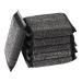 Scrubbing Cleaning Sponge 6 Reusable Dishwashing Scrub Sponge Non-Scratch Washing Scrub Pads Soft and Fast Cleaning Scrubber Scrub Sponge for Kitchen Household Cleaning Tools for Pots Pans Black