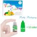 Food Colouring - 12 Colour Liquid Concentrated Icing Food Colouring Set for Baking Airbrush Cake Decorating - Vibrant Food Colour Dye for Fondant Soap Making Supplies Kit DIY Crafts - 6ml Each - Buy Online on GoSupps.com