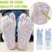 Buy MineUp Reflex Zone Massage Socks - Acupressure Foot Socks for Reflexology (Size 35-39) - Cotton Pressure Point Relief - International Shipping Available - Buy Online on GoSupps.com