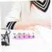FOMIYES 1 Set Nail Tools Fake Nails Display Holder Nail Stand for Press on Nails Press on Nails Display Holder Press on Nails Stand with Base Nail Display Stand Acrylic Aurora Symphony - Buy Online on GoSupps.com