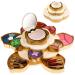 CoralBeau Luxurious Makeup Set for Women - Flower Shaped, Makeup Kit for Teen Girls - Adult Flower Makeup Kit